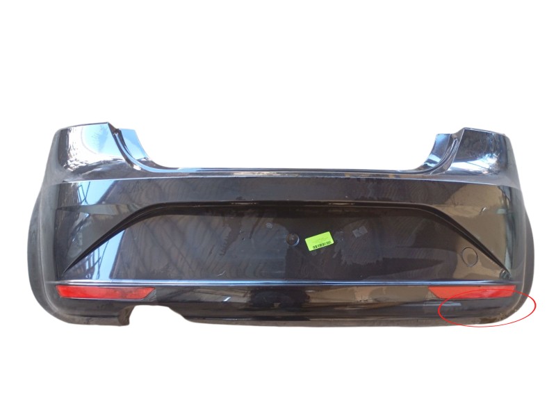 Recambio de paragolpes trasero para seat leon (1p1) 1.6 tdi referencia OEM IAM 1P0807421DGRU / 1P0807421GRU  