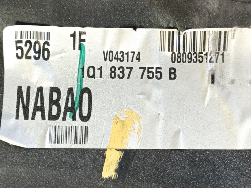 Recambio de elevalunas delantero izquierdo para volkswagen eos (1f7, 1f8) 2.0 tdi referencia OEM IAM 1Q0837461G  