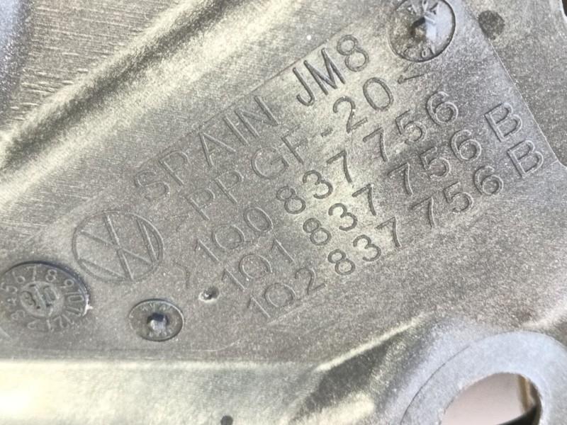 Recambio de elevalunas delantero derecho para volkswagen eos (1f7, 1f8) 2.0 tdi referencia OEM IAM 1Q0837462G  