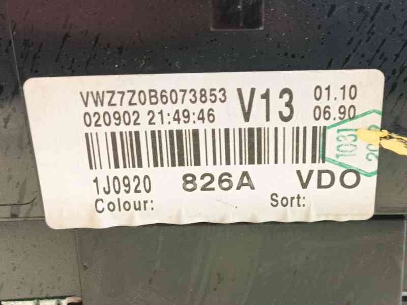 Recambio de cuadro instrumentos para volkswagen golf iv (1j1) 1.6 16v referencia OEM IAM   