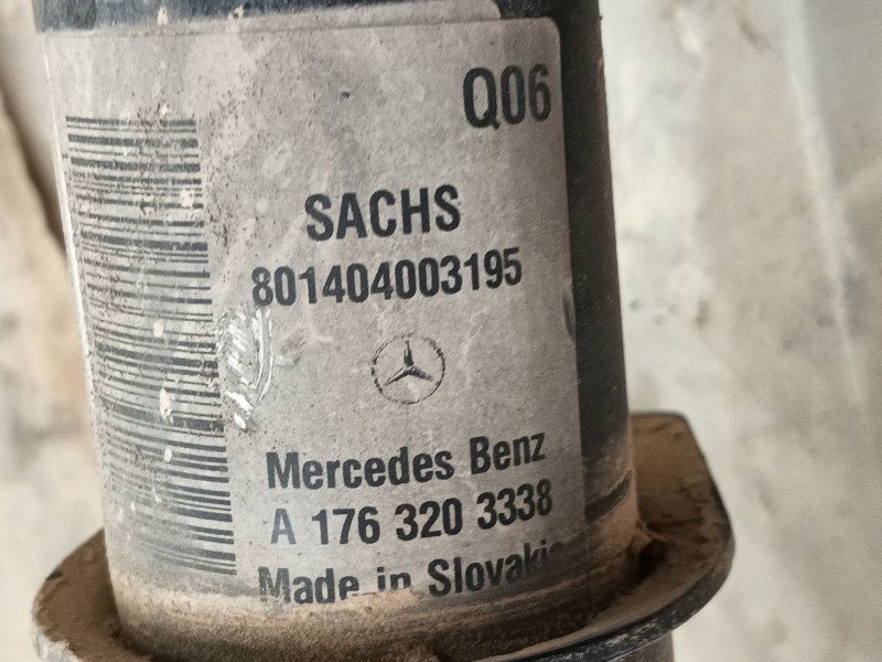Recambio de amortiguador delantero izquierdo para mercedes-benz clase a (w176) a 200 cdi / d (176.008) referencia OEM IAM 176323