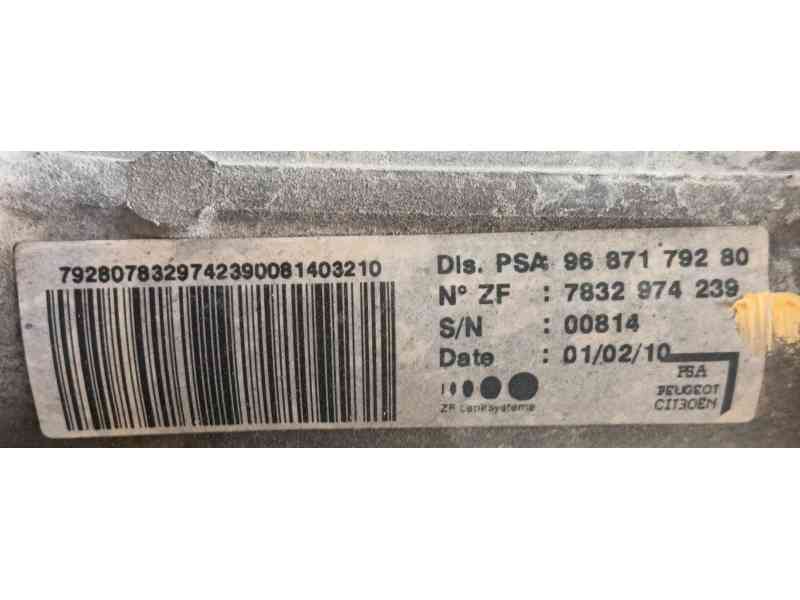 Recambio de cremallera direccion para citroën c5 iii (rd_) 2.0 hdi 165 referencia OEM IAM 9801381480  