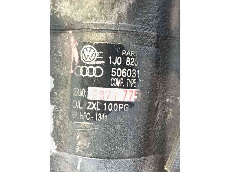 Recambio de compresor aire acondicionado para volkswagen golf iv (1j1) 1.6 16v referencia OEM IAM 1J0820803N  