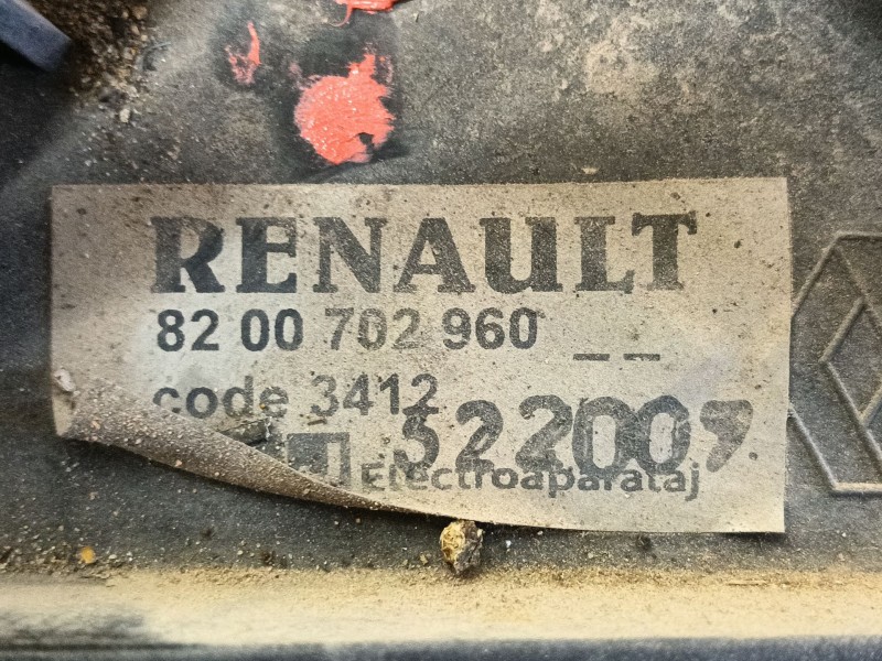Recambio de electroventilador para dacia logan ambiance referencia OEM IAM 6001548527  