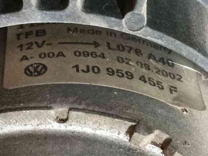 Recambio de electroventilador para volkswagen golf iv (1j1) 1.6 16v referencia OEM IAM 1J0121207TB41 6X0959455F 