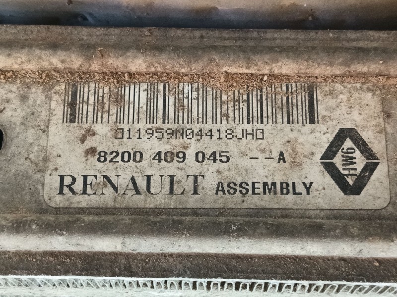 Recambio de intercooler para dacia logan express (fs_) 1.5 dci (fs0w) referencia OEM IAM 6001548727  