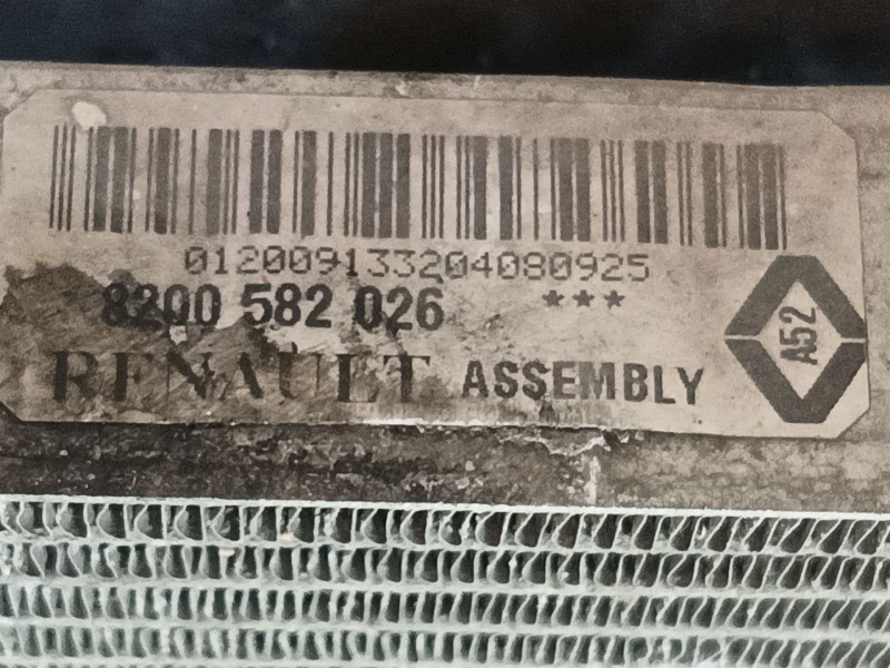 Recambio de radiador agua para dacia logan express (fs_) 1.5 dci (fs0w) referencia OEM IAM 8200343476  