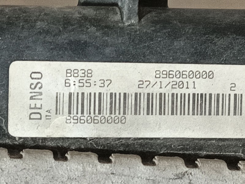 Recambio de radiador agua para fiat doblo cargo (263_) 1.3 d multijet referencia OEM IAM 51812209 896060000 