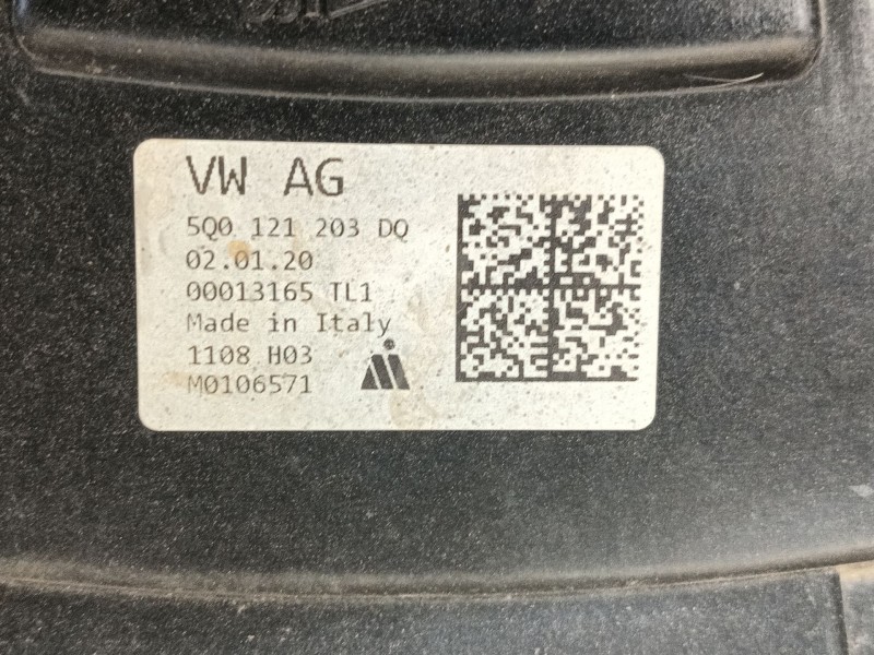 Recambio de electroventilador para seat leon (5f1) 2.0 tdi referencia OEM IAM 5WA121203G  