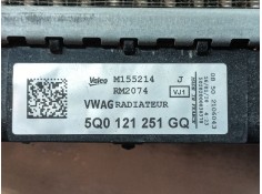Recambio de radiador agua para seat leon (5f1) 2.0 tdi referencia OEM IAM 5Q0121251GQ M155214  2