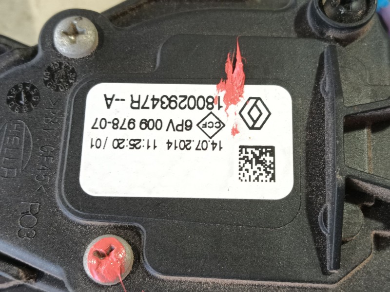 Recambio de pedal acelerador para renault captur i (j5_, h5_) 1.5 dci 90 referencia OEM IAM   