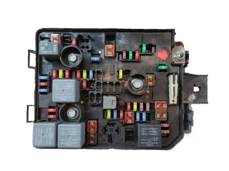 Recambio de caja reles / fusibles para opel corsa e (x15) 1.4 (08, 68) referencia OEM IAM   