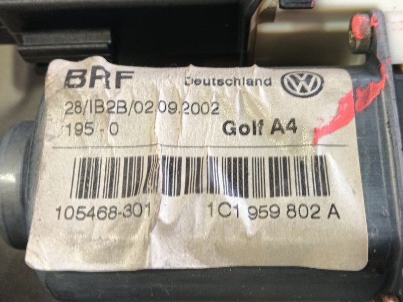 Recambio de elevalunas delantero derecho para volkswagen golf iv (1j1) 1.9 tdi referencia OEM IAM   