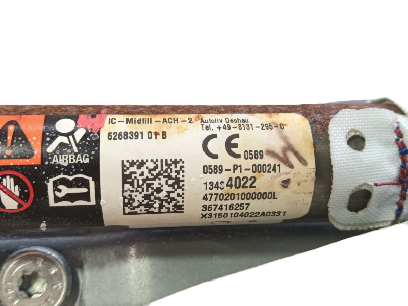 Recambio de airbag cortina delantero izquierdo para opel corsa e (x15) 1.4 (08, 68) referencia OEM IAM   