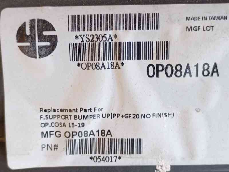 Recambio de panel frontal para opel corsa e (x15) 1.4 (08, 68) referencia OEM IAM  0P08A18A 