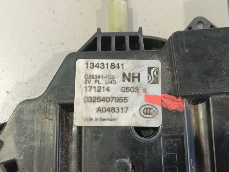 Recambio de cerradura puerta delantera izquierda para opel corsa e (x15) 1.4 (08, 68) referencia OEM IAM   