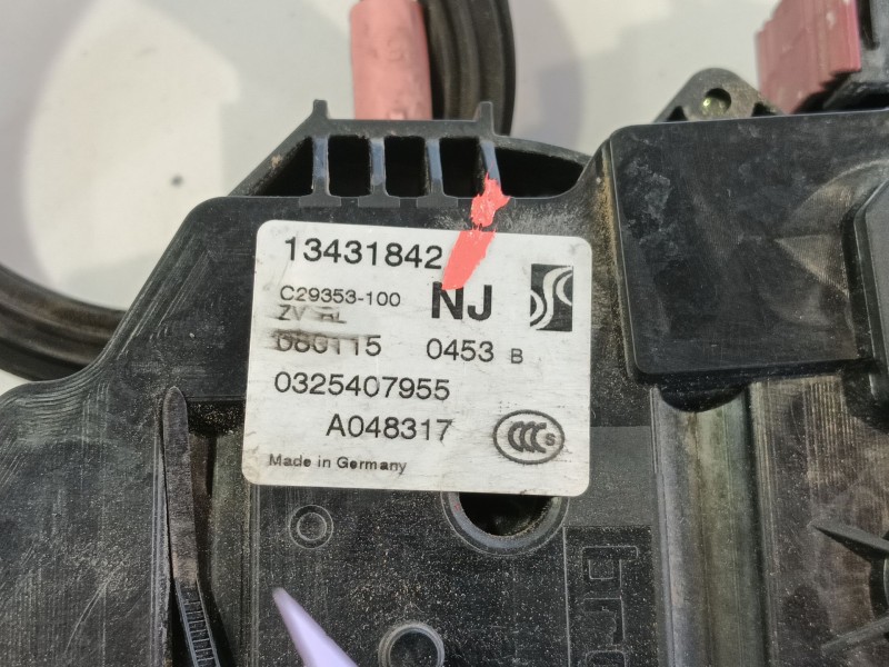 Recambio de cerradura puerta trasera izquierda para opel corsa e (x15) 1.4 (08, 68) referencia OEM IAM   