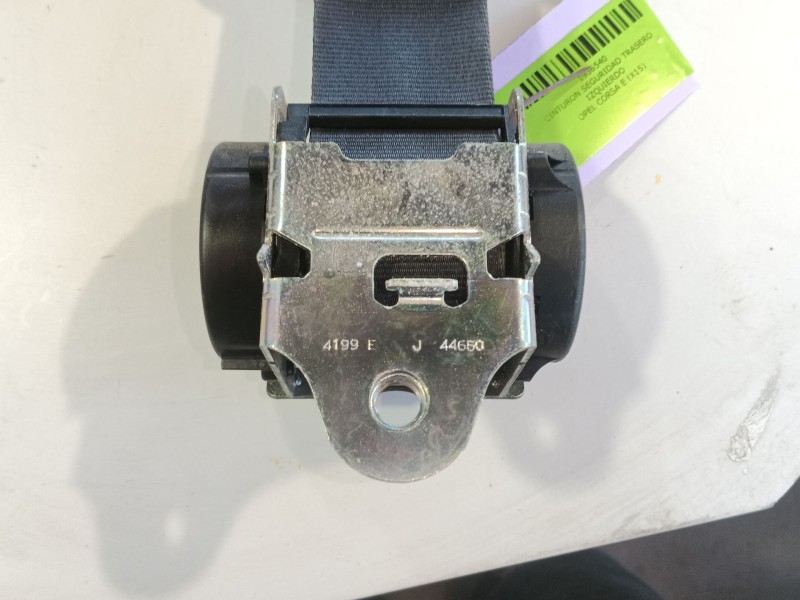 Recambio de cinturon seguridad trasero izquierdo para opel corsa e (x15) 1.4 (08, 68) referencia OEM IAM   