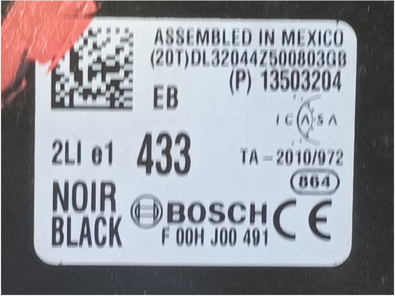 Recambio de caudalimetro para opel corsa e (x15) 1.4 (08, 68) referencia OEM IAM   