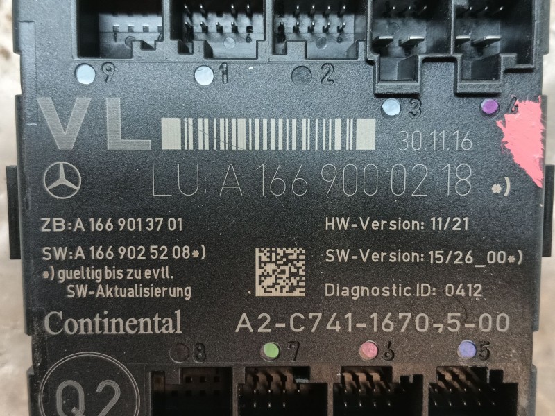 Recambio de modulo electronico para mercedes-benz clase gla (x156) gla 220 d (156.903) referencia OEM IAM   