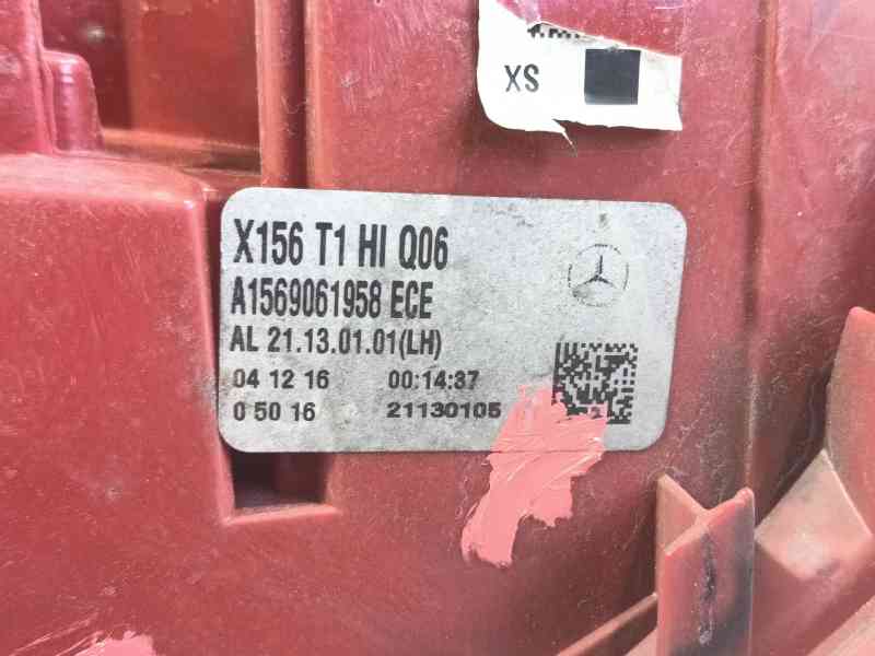 Recambio de piloto trasero izquierdo para mercedes-benz clase gla (x156) gla 220 d (156.903) referencia OEM IAM 1569061958  