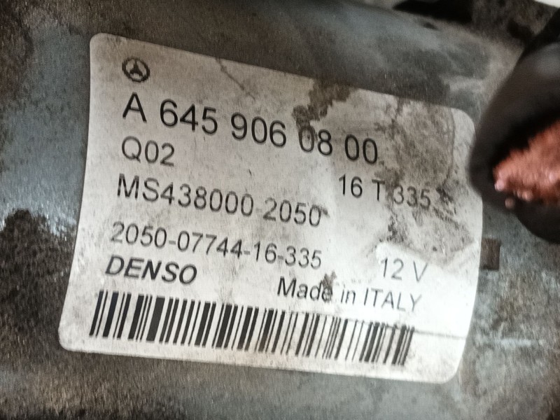Recambio de motor arranque para mercedes-benz clase gla (x156) gla 220 d (156.903) referencia OEM IAM A6459060800  