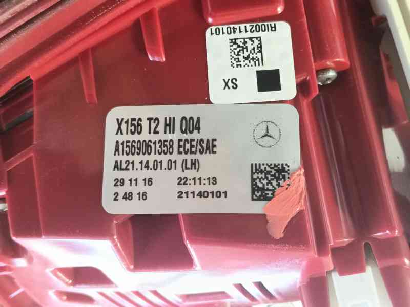 Recambio de piloto trasero izquierdo interior para mercedes-benz clase gla (x156) gla 220 d (156.903) referencia OEM IAM 1569061