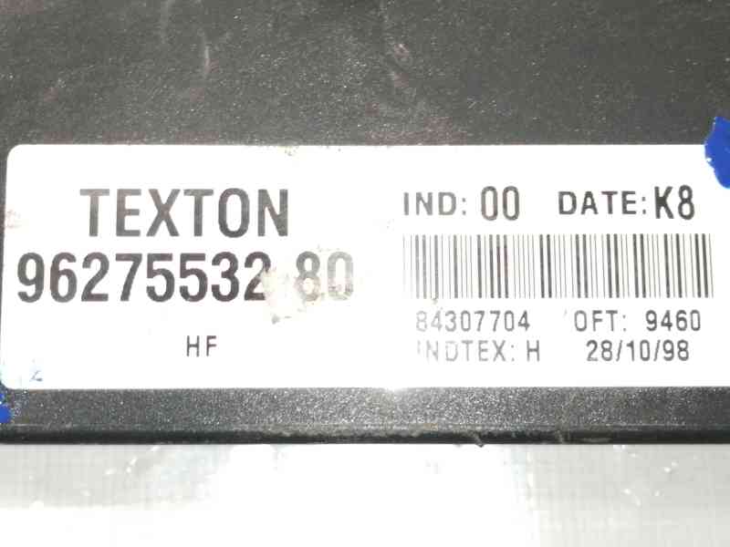 Recambio de centralita calefaccion para citroën xantia berlina referencia OEM IAM 9627553280  