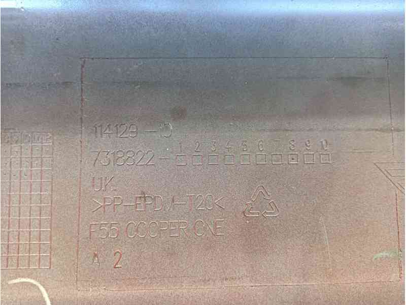 Recambio de paragolpes trasero para mini mini (f55) cooper d referencia OEM IAM 51127380024 7318822 