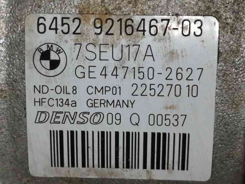 Recambio de compresor aire acondicionado para bmw x3 (f25) xdrive 20d referencia OEM IAM 64506805025 GE4471502627 7SEU17A