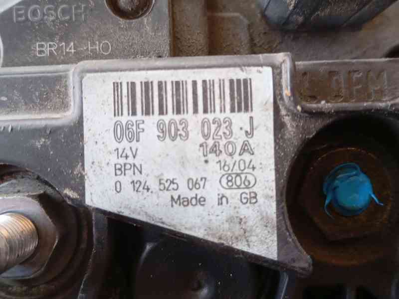 Recambio de alternador para audi a4 b6 (8e2) 1.9 tdi referencia OEM IAM 6F903023J 0124525067 