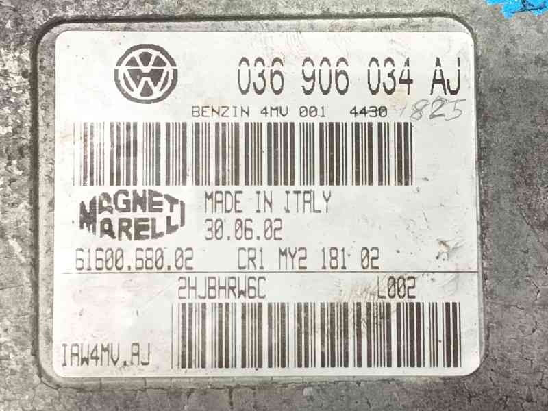 Recambio de centralita motor uce para seat ibiza (6l1) stylance referencia OEM IAM 36906034AJ 6160068002 