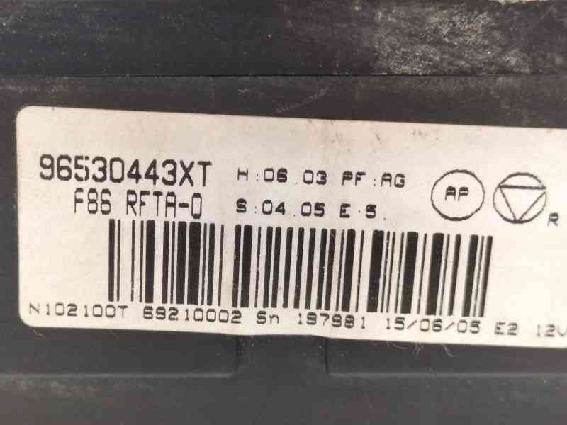 Recambio de mando calefaccion / aire acondicionado para peugeot 1007 dolce referencia OEM IAM 96530443XT  