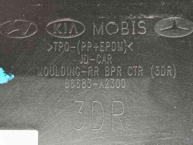 Recambio de embellecedor paragolpes trasero para kia pro cee´d (jd) 1.4 cvvt referencia OEM IAM 86683A2300  86680A2300AS