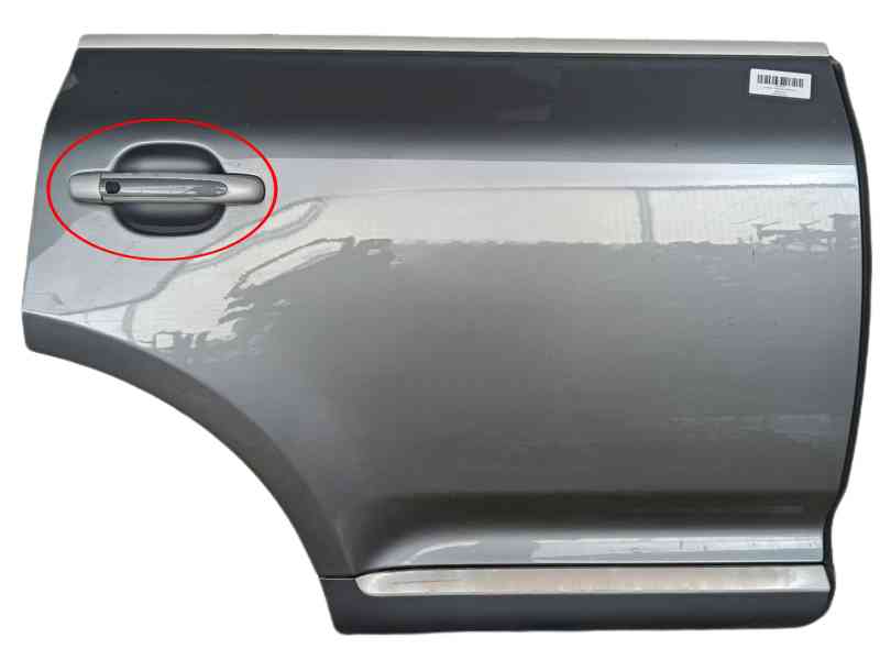 Recambio de puerta trasera derecha para porsche cayenne (9pa) s 4.5 referencia OEM IAM   