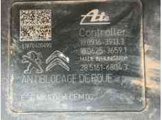 Recambio de abs para peugeot 208 i (ca_, cc_) 1.5 bluehdi 100 referencia OEM IAM 1636317880 10091639133  2