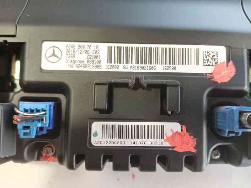 Recambio de pantalla multifuncion para mercedes-benz clase gla (x156) gla 220 d (156.903) referencia OEM IAM   