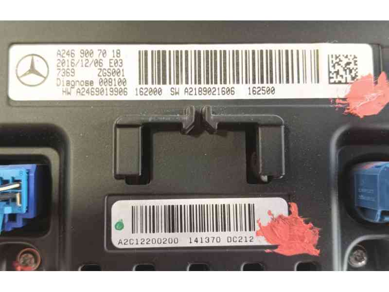 Recambio de pantalla multifuncion para mercedes-benz clase gla (x156) gla 220 d (156.903) referencia OEM IAM   