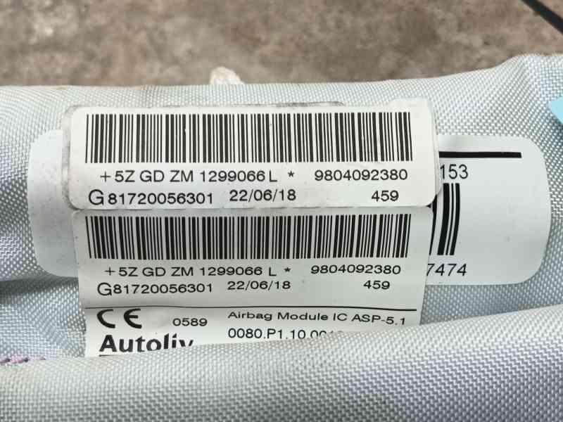 Recambio de airbag cortina delantero izquierdo para peugeot 208 i (ca_, cc_) 1.5 bluehdi 100 referencia OEM IAM 9804092380 G8172