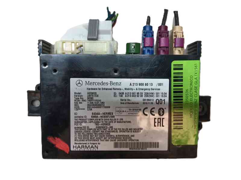 Recambio de modulo electronico para mercedes-benz clase gla (x156) gla 220 d (156.903) referencia OEM IAM A2139008013 A213900361