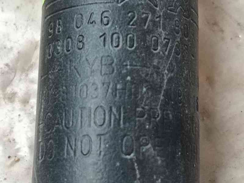 Recambio de amortiguador trasero izquierdo para peugeot 208 i (ca_, cc_) 1.5 bluehdi 100 referencia OEM IAM 9804627180 030810007