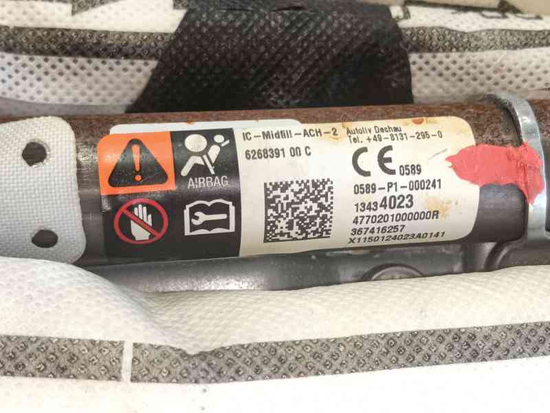 Recambio de airbag cortina delantero derecho para opel corsa e (x15) 1.4 (08, 68) referencia OEM IAM   