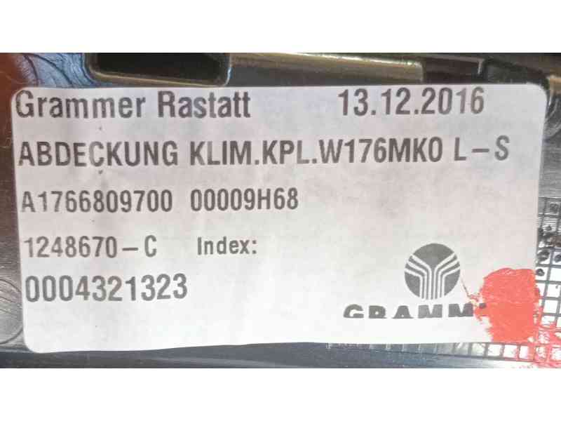 Recambio de apoyabrazos central para mercedes-benz clase gla (x156) gla 220 d (156.903) referencia OEM IAM   