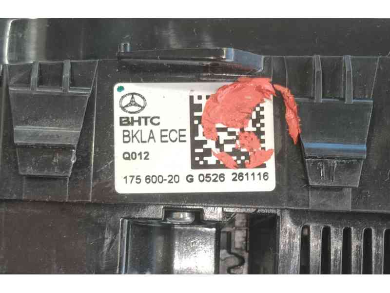 Recambio de mando calefaccion / aire acondicionado para mercedes-benz clase gla (x156) gla 220 d (156.903) referencia OEM IAM   
