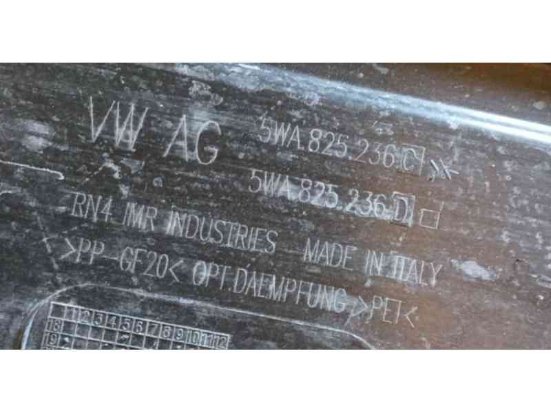Recambio de cubrecarter para volkswagen golf 1.5 etsi mhev referencia OEM IAM 5WA825236C  
