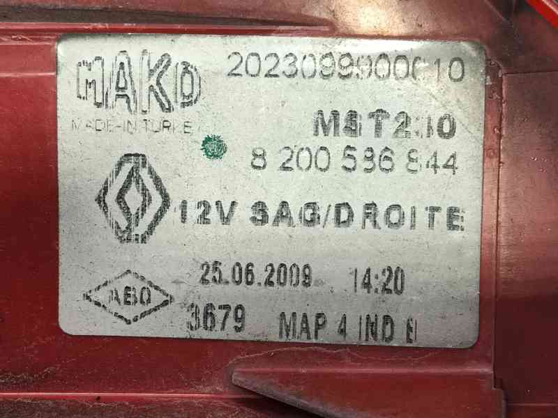 Recambio de piloto trasero derecho para renault clio iii grandtour (kr0/1_) 1.5 dci (kr0f) referencia OEM IAM 8200586844 8200586