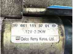Recambio de motor arranque para ssangyong kyron 200 xdi limited referencia OEM IAM 6611513701   2