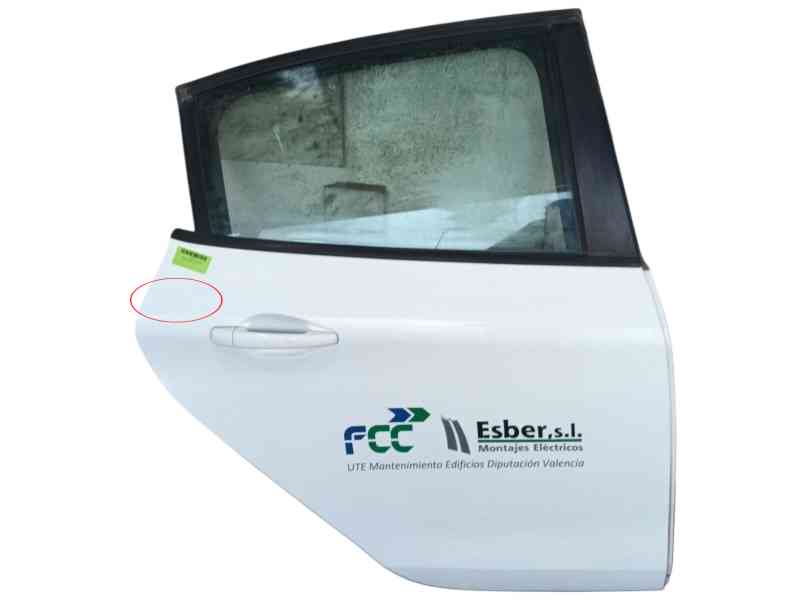 Recambio de puerta trasera derecha para peugeot 208 i (ca_, cc_) 1.5 bluehdi 100 referencia OEM IAM   