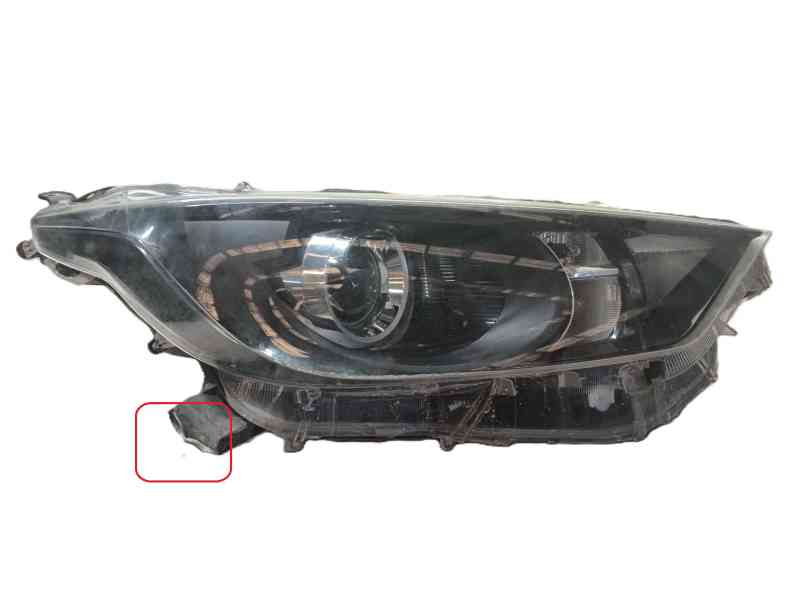 Recambio de faro derecho para toyota yaris (_p21_, _pa1_, _ph1_) 1.5 (mxpa11) referencia OEM IAM 81130K0060  