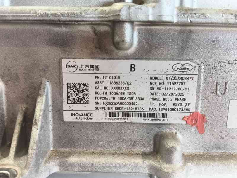 Recambio de convertidor para mg zs hybrid+ 1.5 referencia OEM IAM   